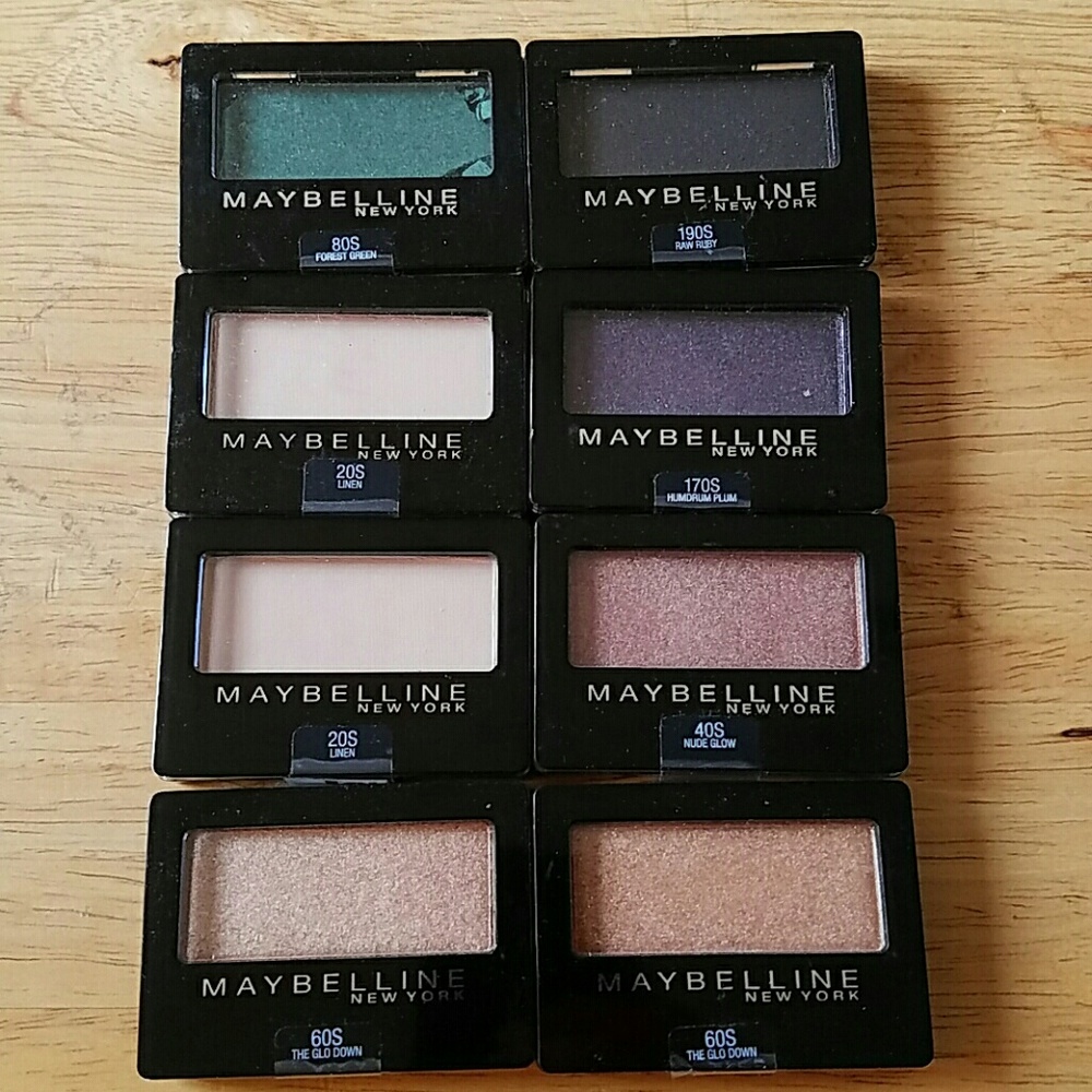Maybeline single eye shadows